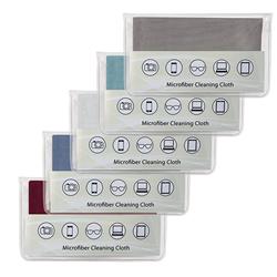 NON-IMPRINTED Assorted Premium Microfiber Cloths - In-Case (100/box) 